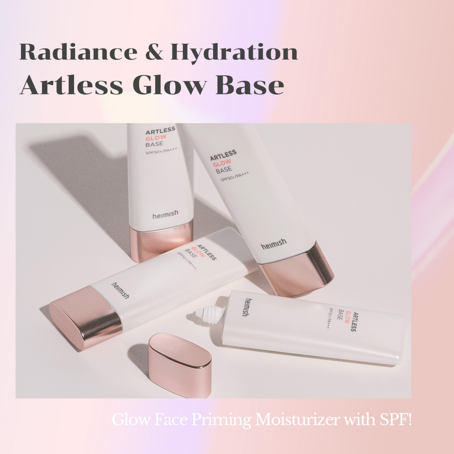 Heimish | Artless Glow Base SPF 50+ PA+++