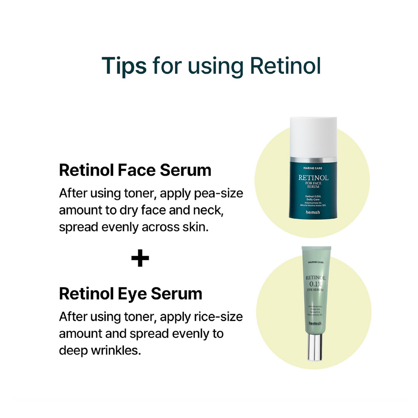 Heimish | Marine Care Retinol For Face Serum