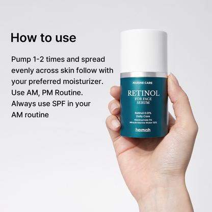 Heimish | Marine Care Retinol For Face Serum