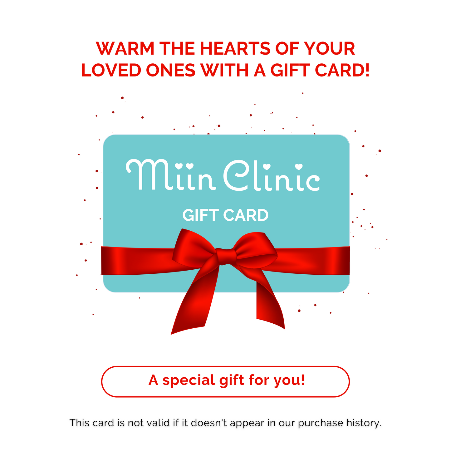 Miin Clinic Gift Card